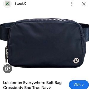 Lululemon everywhere belt bag 1l true navy